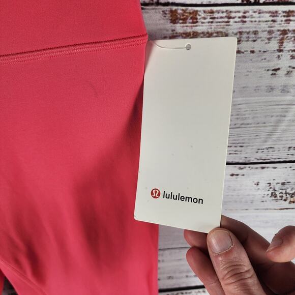 NWT Lululemon Align HR Crop 23" Leggings Pink Size 6 High Rise Buttery Soft - Picture 5 of 9